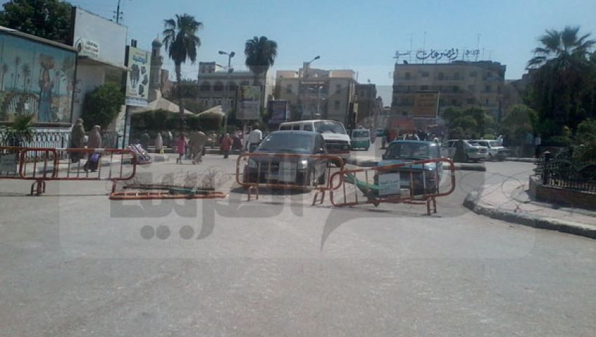 المدرعات تحاصر ميادين الفيوم