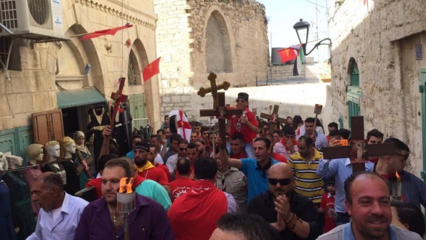 الطوائف المسيحية تبدأ احتفالاتها بعيد الميلاد في بيت لحم