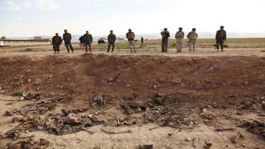 العثور على مقبرة جماعية تضم رفات 500 سجين غرب الموصل