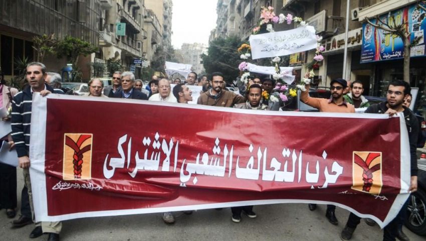التحالف الشعبي: معتقل بمسيرة الورود يضرب عن الطعام