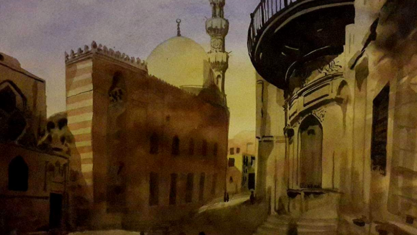 بالصور.. ياسر جعيصة المُتأمل العاشق في القاهرة الفاطمية