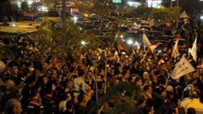 مسيرات ليلية لأنصار مرسي في مليونية عودة الشرعية