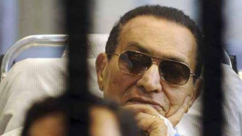 شاهد.. أول  فيديو لحسني مبارك في مقر إقامته بمصر الجديدة