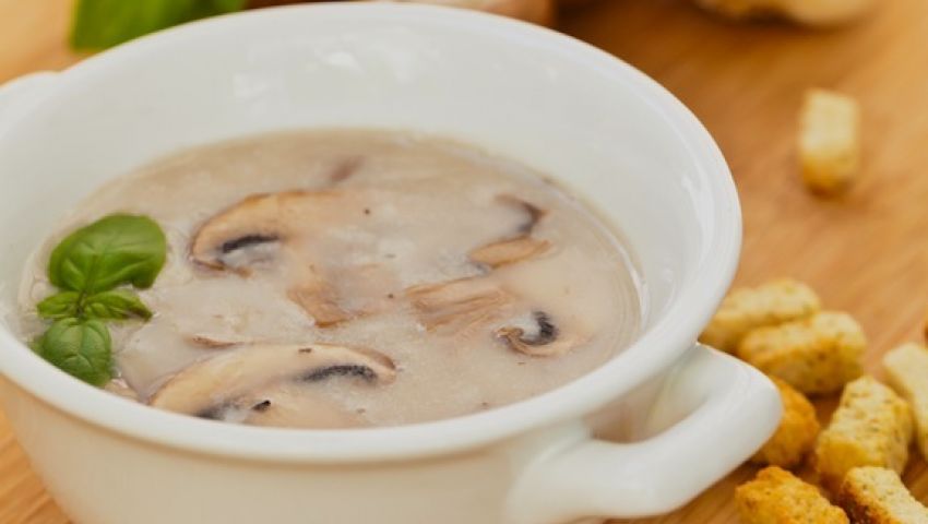 طريقة عمل شوربة المشروم