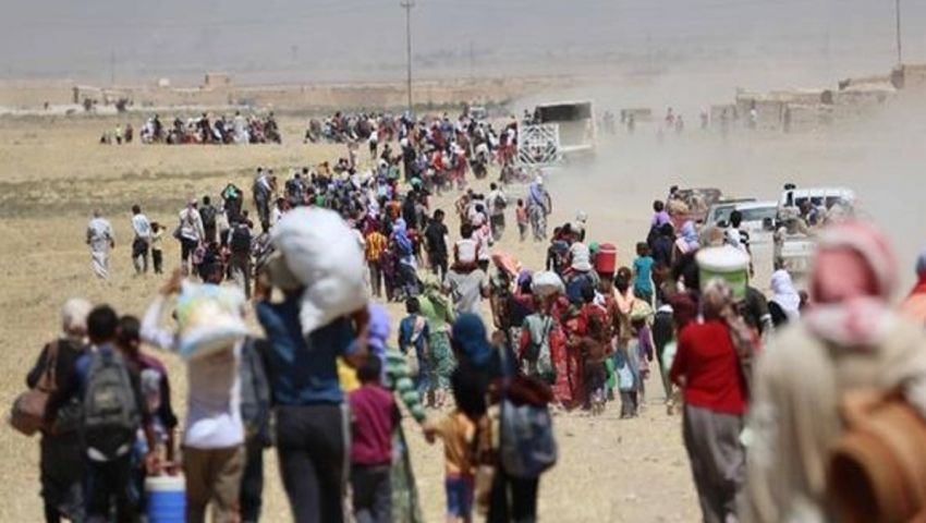 ارتفاع عدد نازحي غرب الموصل إلى 111 ألف شخص