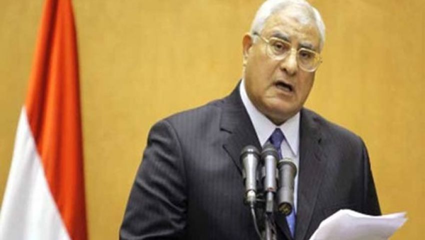 الرئاسة: منصور والطيب يفتتحان مؤتمر المصالحة