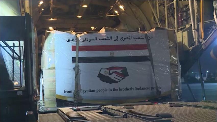 بالصور| آخرها للسودان.. مساعدات مصر تجوب العالم لمواجهة كورونا