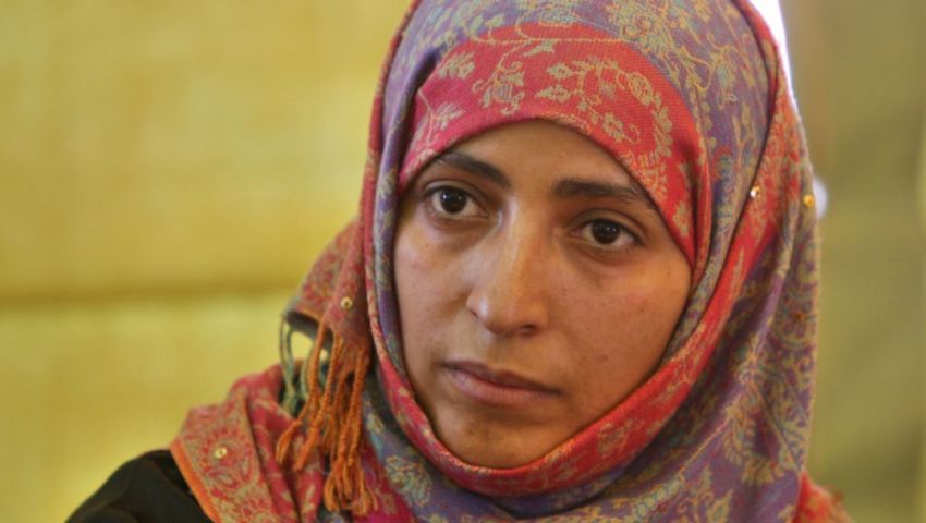 توكل كرمان تدعو الأطراف اليمنية إلي تجنيب المدنيين ويلات الحرب