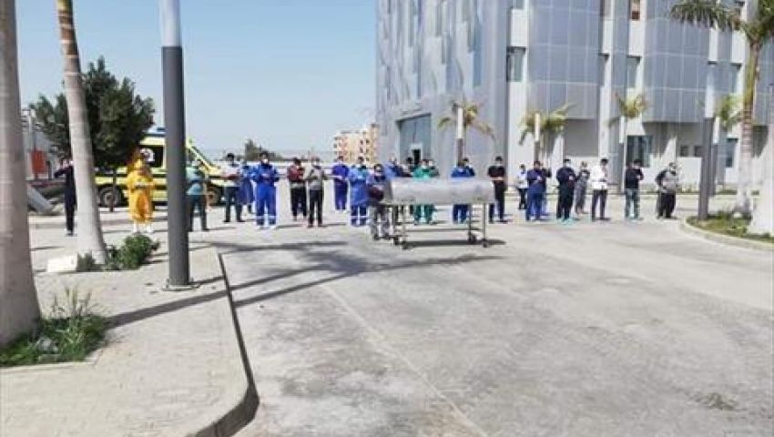 جامعة بني سويف: إعفاء أبناء شهداء الفرق الطبية من المصروفات
