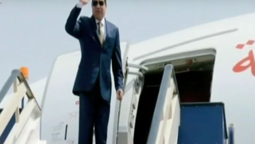 فيديو..السيسي يغادر السعودية بعد زيارة رسمية