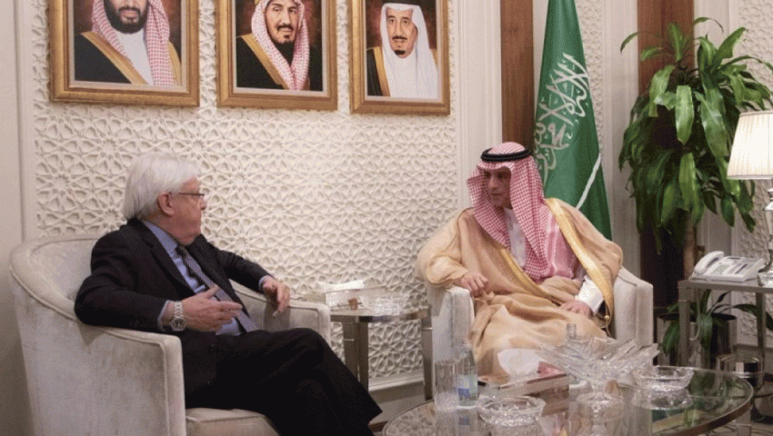 المستجدات اليمنية على طاولة جريفيث والجبير.. والمبعوث يغرِّد بعد اللقاء