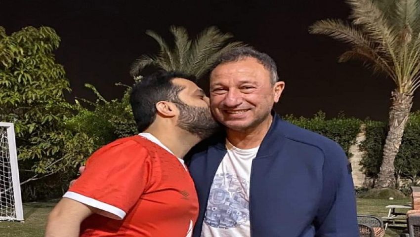 بالصور| تركي آل الشيخ يزور الخطيب في منزله.. والأهلي يعلق ببيان رسمي