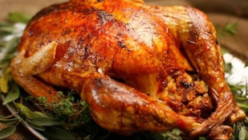 طريقة عمل الديك الرومي