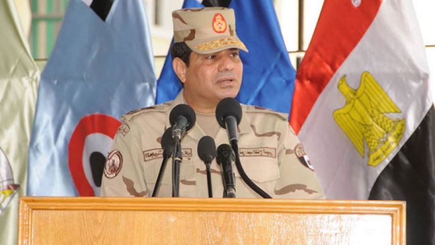 السيسي: ماضون في بناء دولة ديمقراطية ترضي المصريين