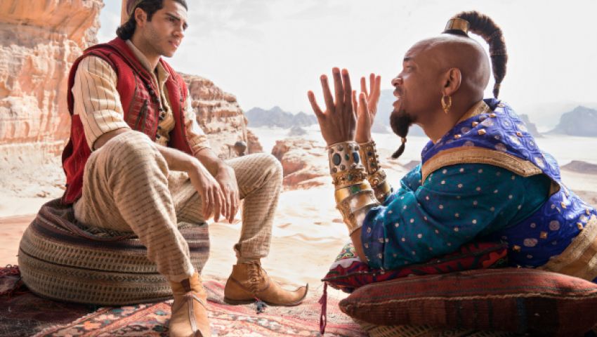 «Aladdin» ينافس نجوم مصر.. تعرف على إيراداته في السينما المصرية