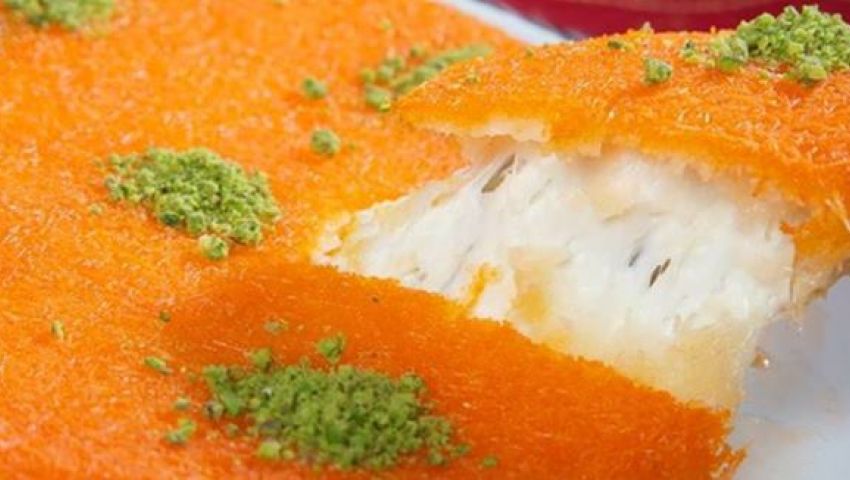 طريقة عمل الكنافة الكذابة في خطوات