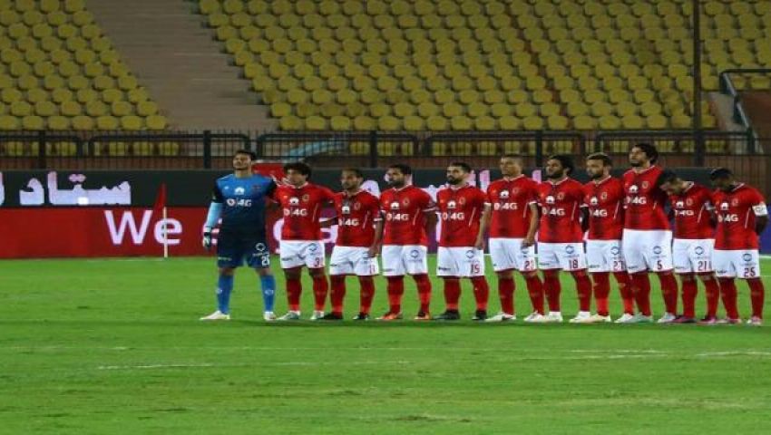 الشوط اﻷول| اﻷهلي يتقدم على اﻷلومنيوم بهدفين