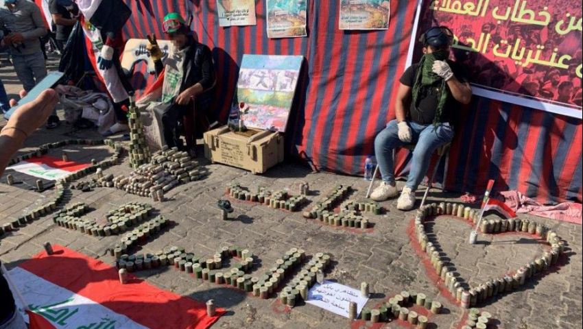 العراق| «رايتس ووتش»: قنابل الغاز المسيل للدموع تقتل المتظاهرين