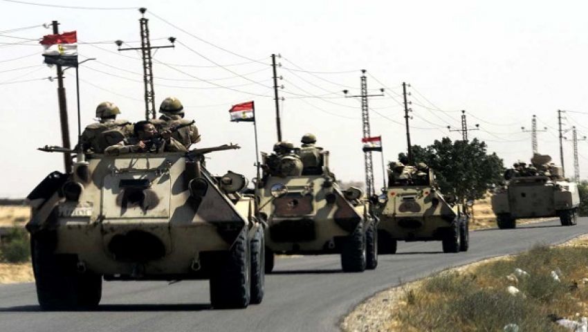 بـ«قذيفة آر بي جي».. الجيش يحبط هجومًا بسيارة مفخخة في العريش