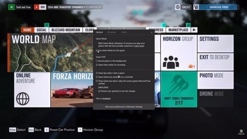 مايكروسوفت تتيح وضع اللعب في أحدث نسخة تجريبية من Windows 10