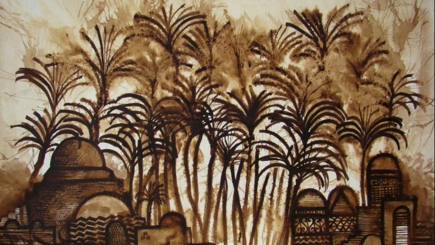 الثقافة  المصرية في لوحات معرض  «ترابها زعفران»