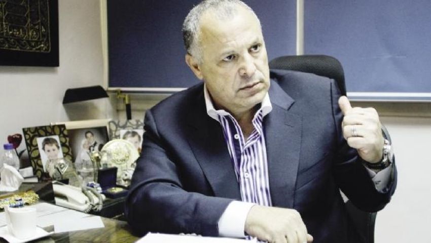 أبوريدة يحفز لاعبي المنتخب