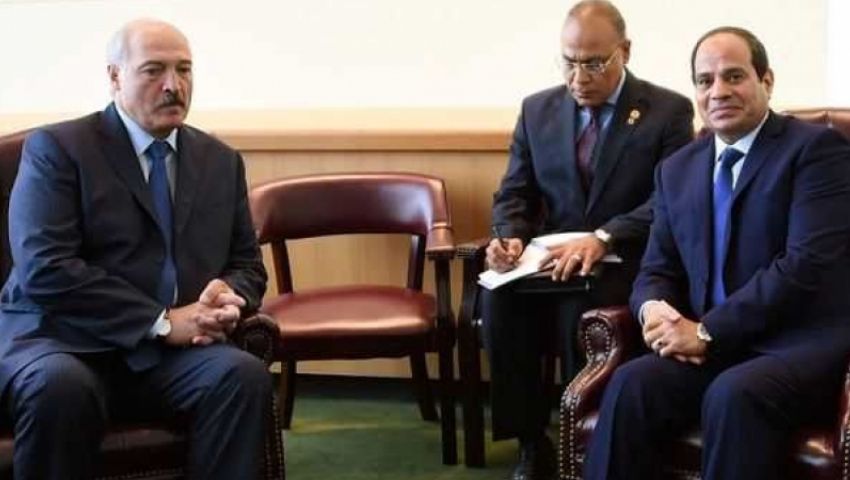اليوم.. السيسى يلتقي رئيس بيلاروسيا لبحث سبل الاستثمار 