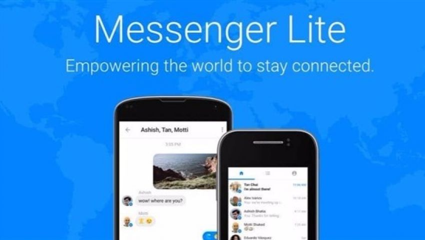 Facebook تقدم Messenger لايت لـ150 دولة جديدة بإنترنت ضعيف