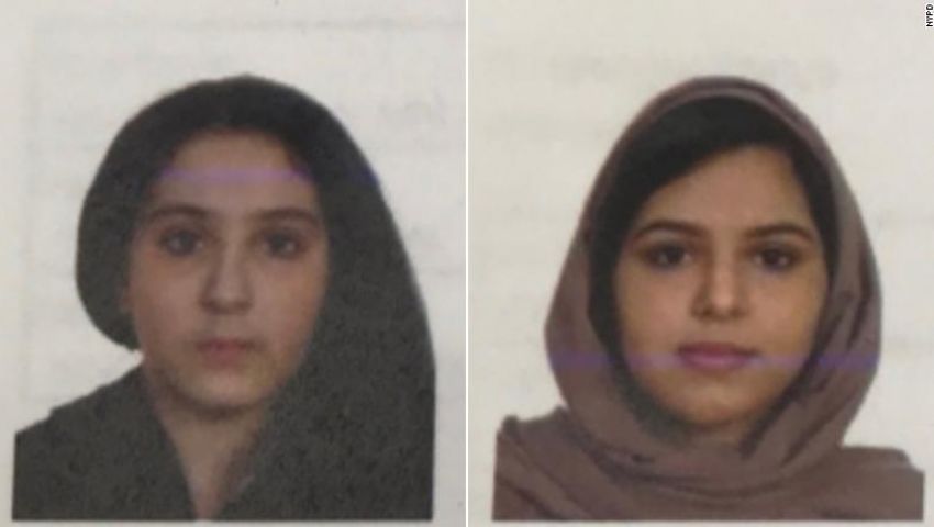 CNN: الانتحار سبب وفاة فتاتين سعوديتين في نهر بنيويورك