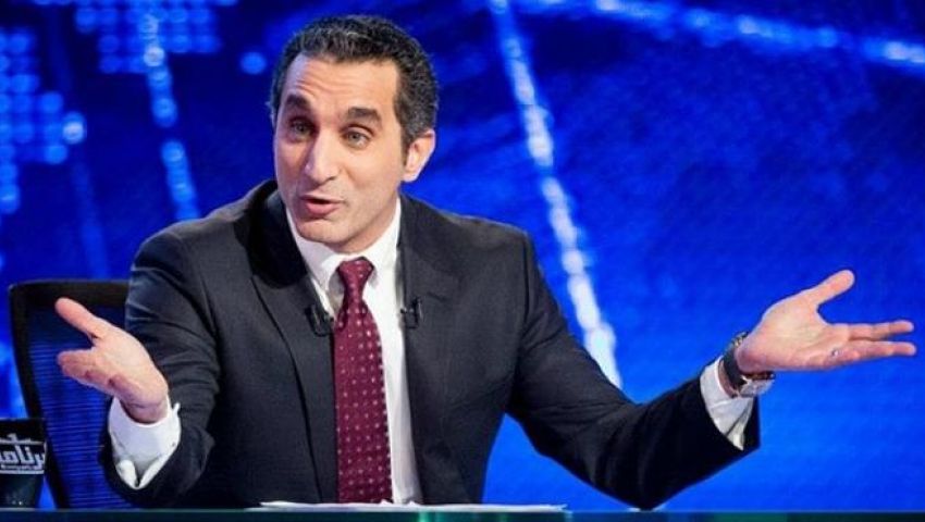 باسم يوسف عن صورة ترامب وسلمان والسيسي: بيحضروا أرواح