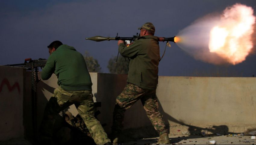 داعش يشن أعنف هجوم على الحشد الشعبي غرب الموصل
