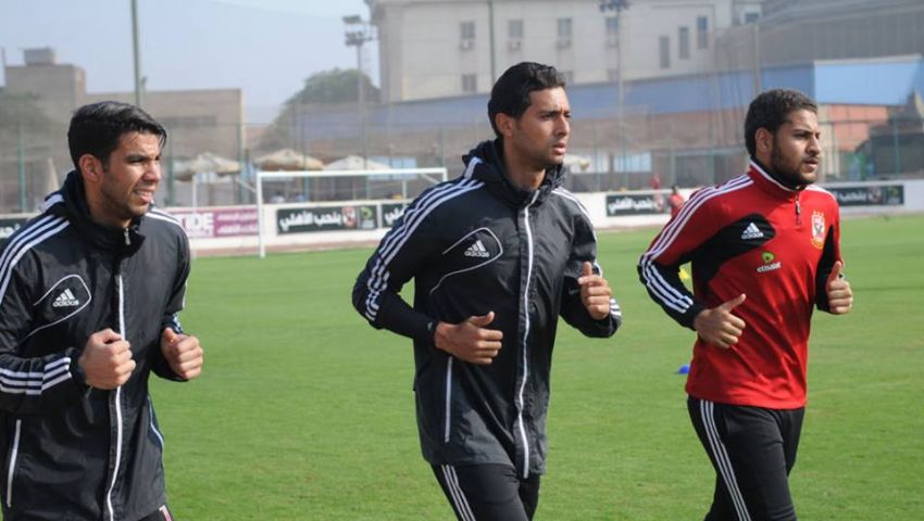 إكرامي يغيب عن مران الأهلي