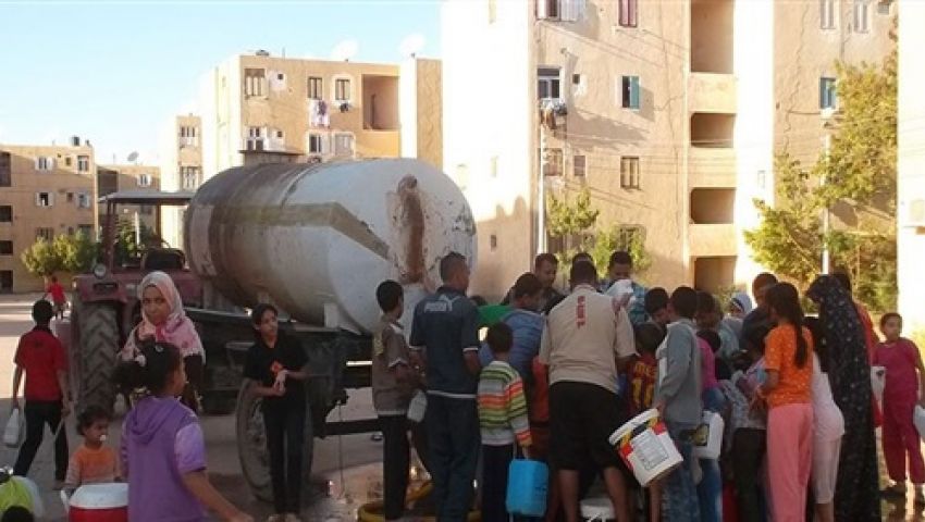 بالأسماء| قطع المياه عن 13 منطقة بالقليوبية لمدة 12 ساعة
