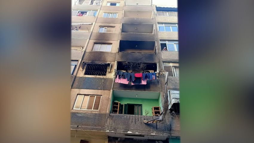 النيران التهمت أسرة بأكملها.. محافظة القاهرة تكشف مصير عقار المرج