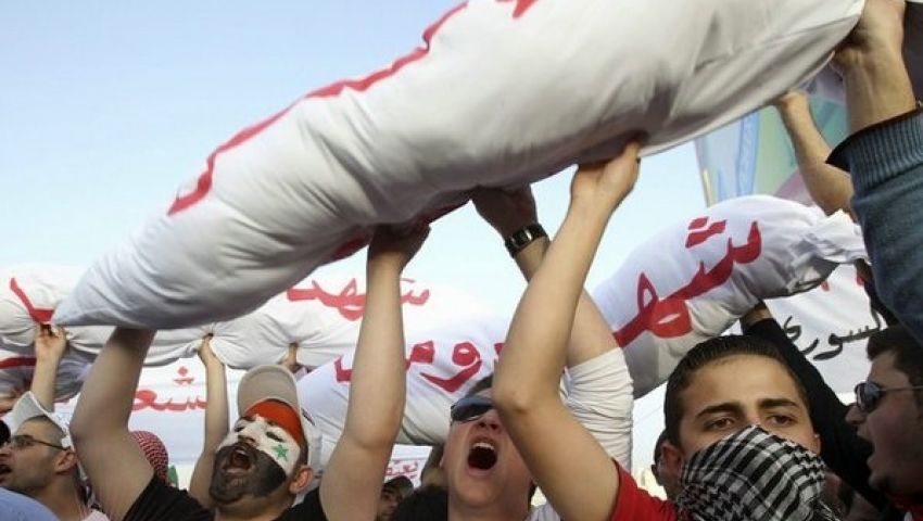 133 قتيلا حصيلة العمليات العسكرية فى سوريا أمس
