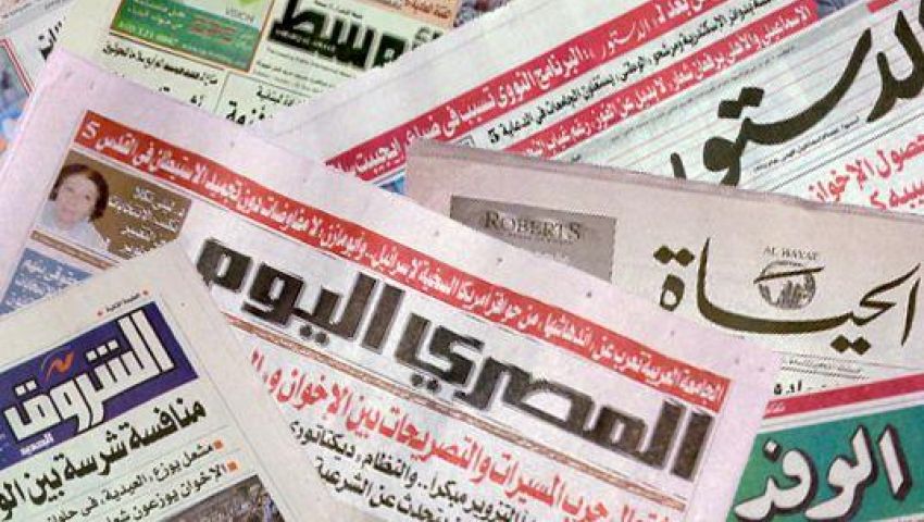 صحافة اليوم: النور يطالب الأزهر بإبقاء المادة219..وتخفيض الحظر