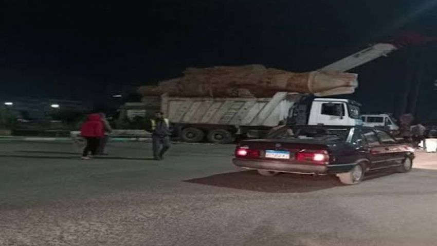 قصة نقل تمثال رمسيس بالشرقية في سيارة قمامة.. كيف ردت الآثار؟