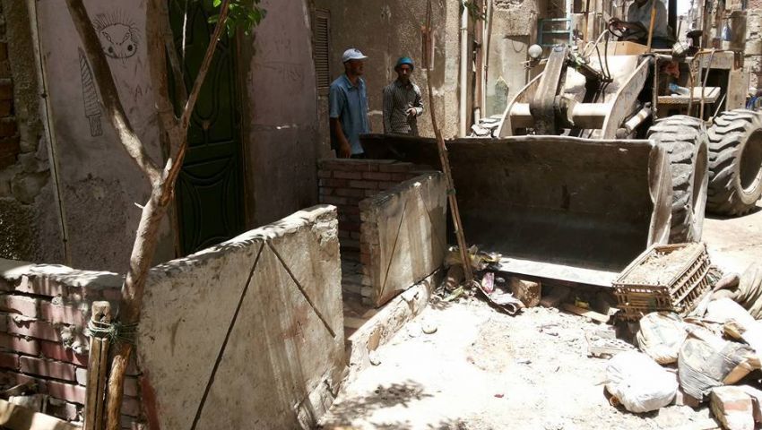إزالة 21 حالة تعدٍ على أراض زراعية  بقليوب
