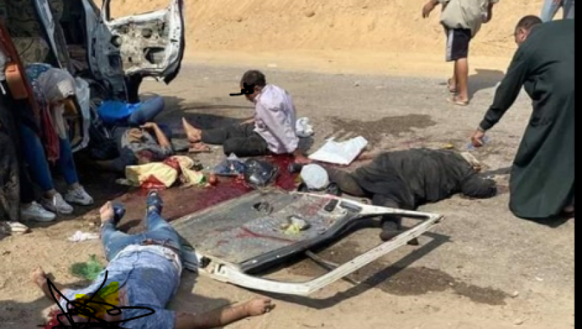وفاة 4 وإصابة 10.. تفاصيل حادث «طريق الموت» دكرنس المنصورة