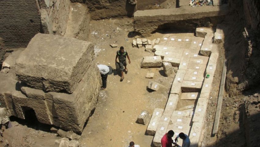 بالتفاصيل.. اكتشاف مقبرة ترجع للأسرة الـ 18 بكوم أمبو
