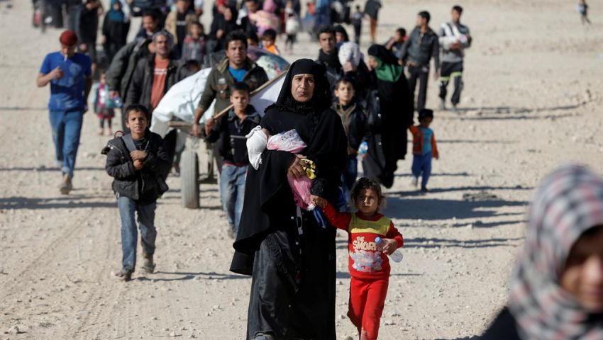 العراق يطالب الأمم المتحدة بدعمه لمواجهة أزمة نازحي الموصل