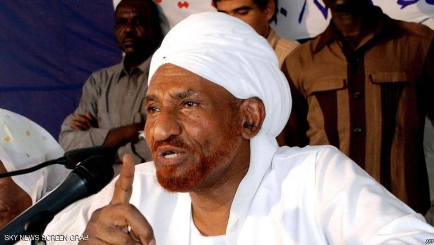 المهدي يكتب استقالته من رئاسة «نداء السودان».. ويُعدِّد أسبابها
