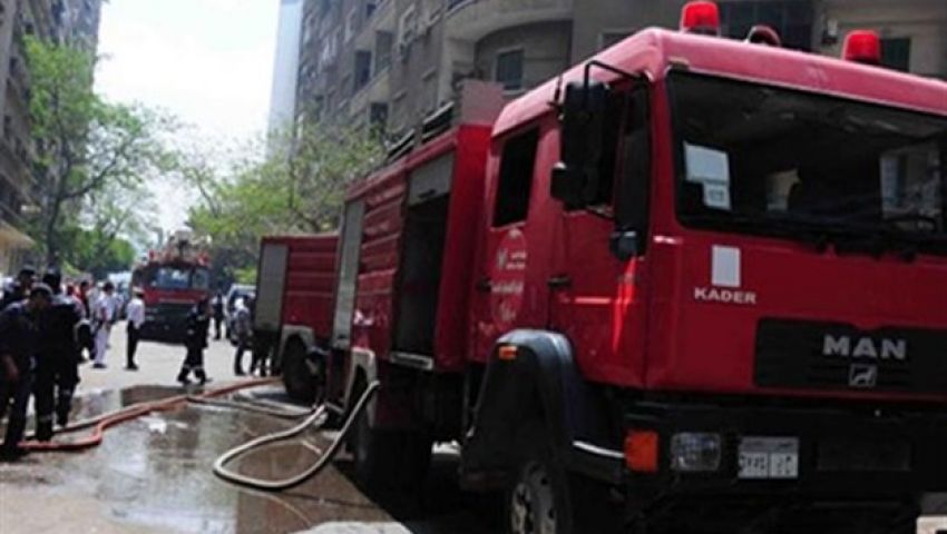 اندلاع حريق فى العاصمة الإدارية الجديدة و 7 سيارات لإطفائه