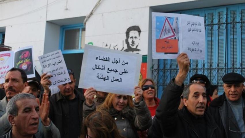 تونس.. إضراب عام في تطاوين للمطالبة بالتوظيف