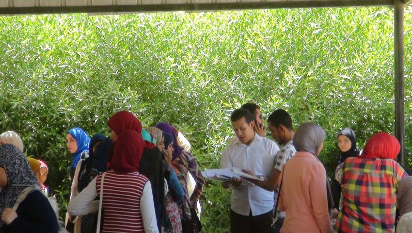 بالصور| 209 طلاب يتقدمون لاختبارات القدرات بجامعة جنوب الوادي 