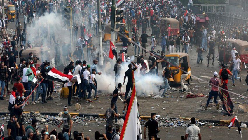 فيديو| شوارع العراق تغرق بدماء المحتجين.. حصيلة الاحتجاجات الأخيرة