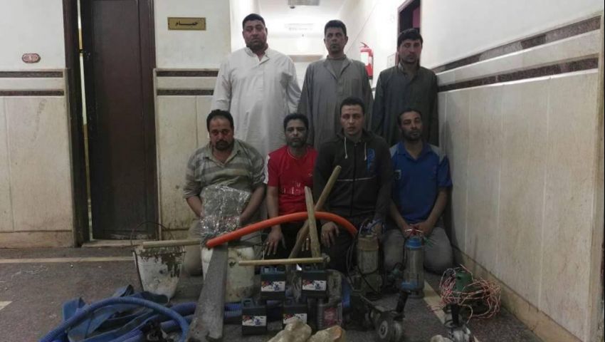 ضبط تشكيل عصابي للتنقيب عن الآثار بالغربية‎