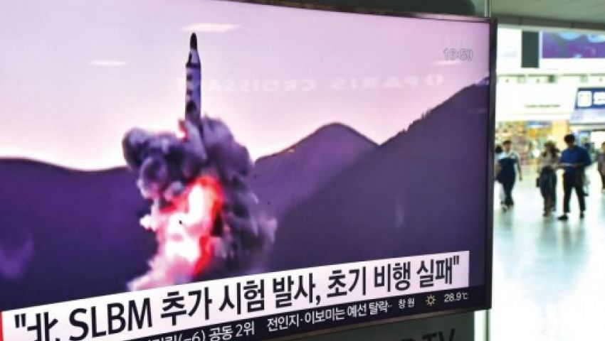 طوكيو: صاروخ كوريا الشمالية سقط في بحر اليابان بعد 30 دقيقة