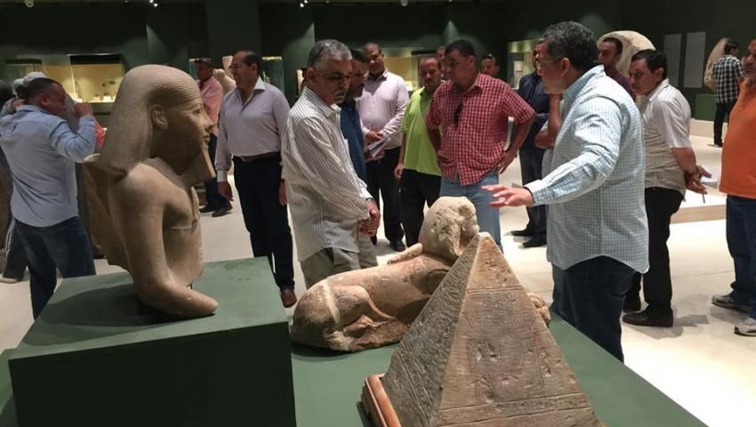 بالصور| بعد 37 عامًا على وضع حجر الأساس.. جولة داخل «متحف سوهاج»