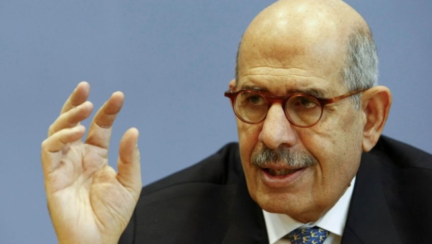 البرادعي يناقش مع إيهود باراك سبل السلام في الشرق الأوسط